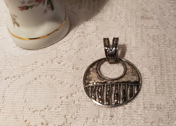 925 Silver Silpada Statement Pendant - image 5