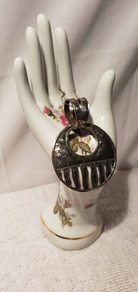 925 Silver Silpada Statement Pendant - image 4