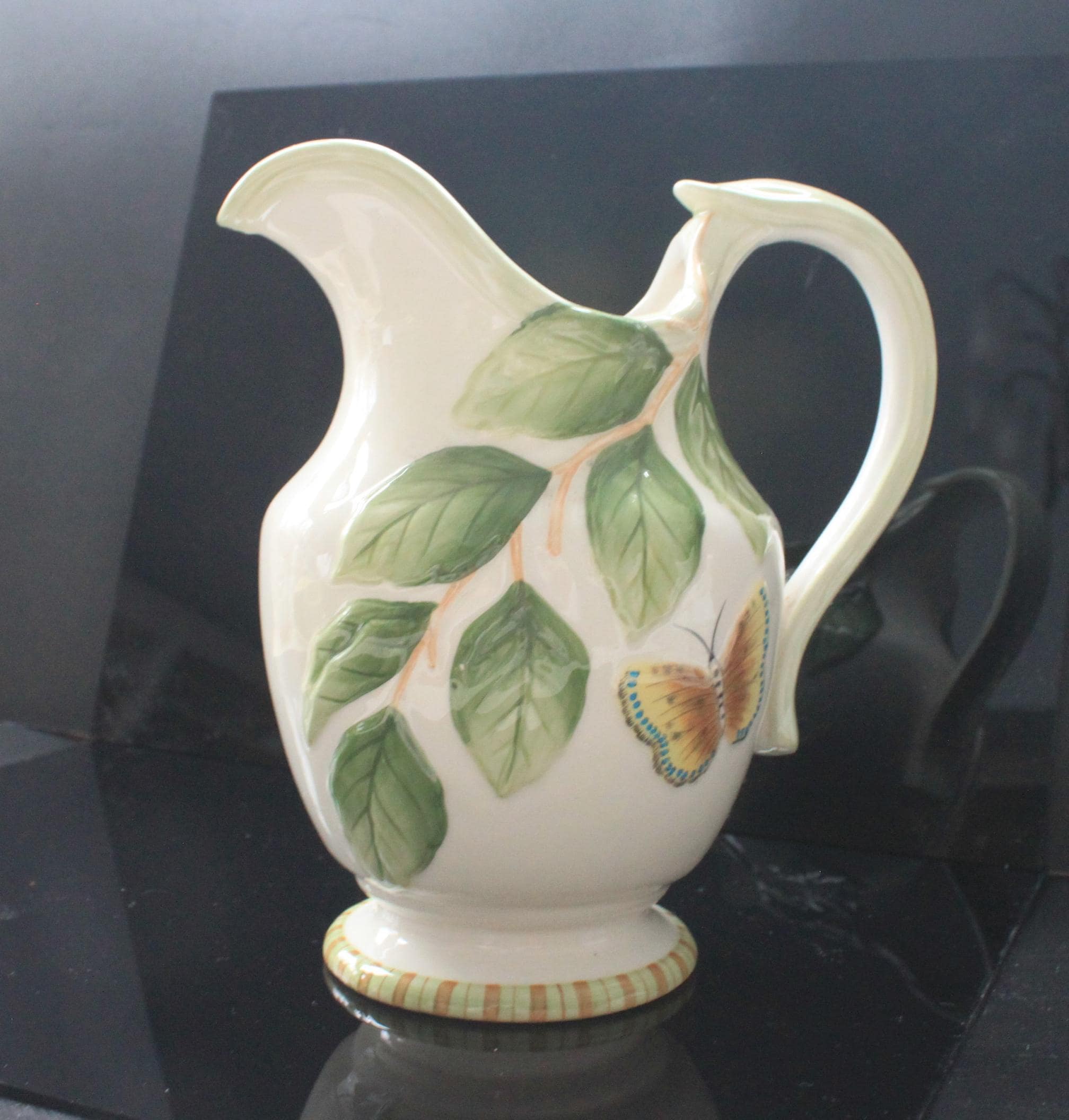 Fitz & Floyd Pitcher - Etsy