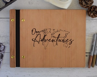 Adventure Book Scrapbook Couples Gift for Boyfriend, Anniversary Gifts Couples, Personalized Gift, Valentines Day Gift for Him