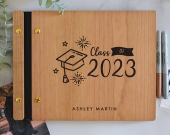 2024 Graduation Party Guest Book High School College Gift for Her Him Graduate Photo Guest Book Album, Graduation Scrapbook