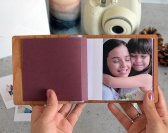 Personalized Mini Keepsake Photo Book - The best mom - Mothers day gift