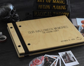 Halloween  guest book, Scrapbook, Family Photo Album