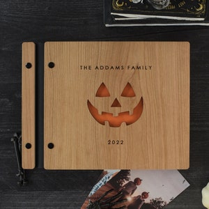 Halloween Memory Book, Scrapbook, Family Photo Album image 2