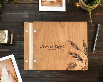 Tropical Wedding Guest Book, Destination Wedding Book, Punta Cana Wedding Guest Book, Florida Beach Wedding