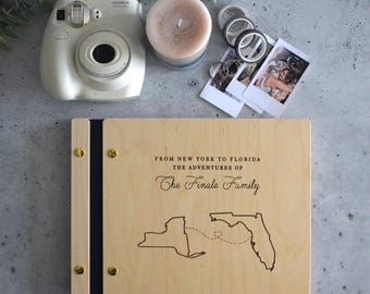 Travel Journal and Photo Album Our Adventure Book for Couples Travel Scrapbook Gift for her or Best Friend
