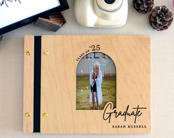 2025 Graduation Guest Book High School Grad College Grad Party Graduation Sign Book Polaroid Guestbook Photo Album Graduation Gift