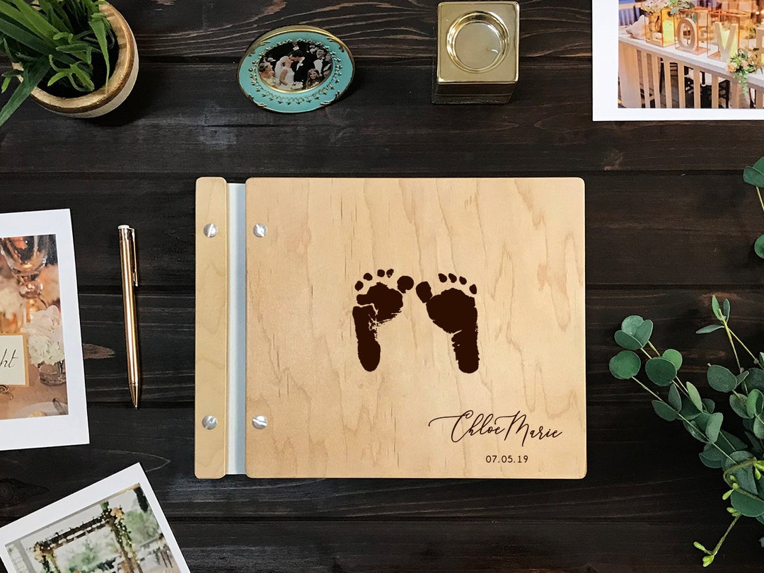 Baby Shower Guest Book Personalized Baby Book Guest Book Baby Memory ...