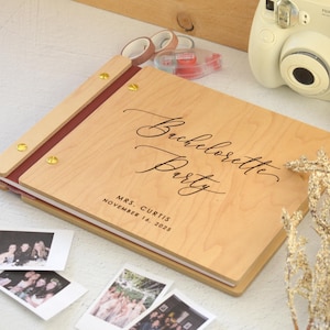 Álbum de recortes de despedida de soltera Instax Polaroid, libro de cartas a la novia, regalo de despedida de soltera, regalos de boda, regalos de despedida de soltera, regalo de novia,