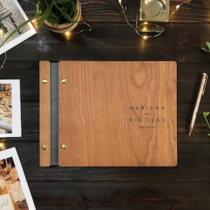 Wedding Guestbook Photo Booth Album Wedding Guest Book Alternative Custom Wedding Guestbook Rustic Guest Book Unique Wedding Guest Book