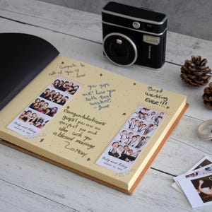 Retirement Party Guest Book, Personalized Retirement Book, Retirement Gift for women or men, Custom Photo Album, Farewell Gift for Coworker image 11
