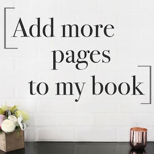 Adicione mais 15 folhas ao seu livro de visitas
