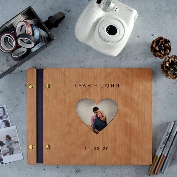 Adventure Book Scrapbook Couples Gift for Boyfriend, Anniversary Gifts Couples, Personalized Gift, Valentines Day Gift for Him