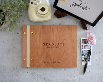 2025 Graduation Party Guest Book High School Grad College Grad Congrats Grad Photo Album Graduation Gifts for Her