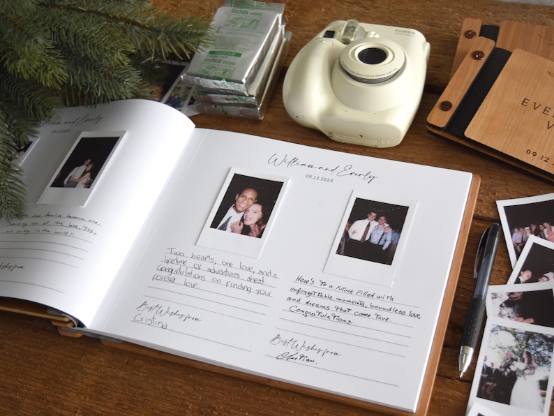 Libro de visitas para la fiesta de graduación de 2026, felicitaciones para graduados de secundaria, graduados universitarios, álbum de fotos de graduación, regalos de graduación para ella imagen 9