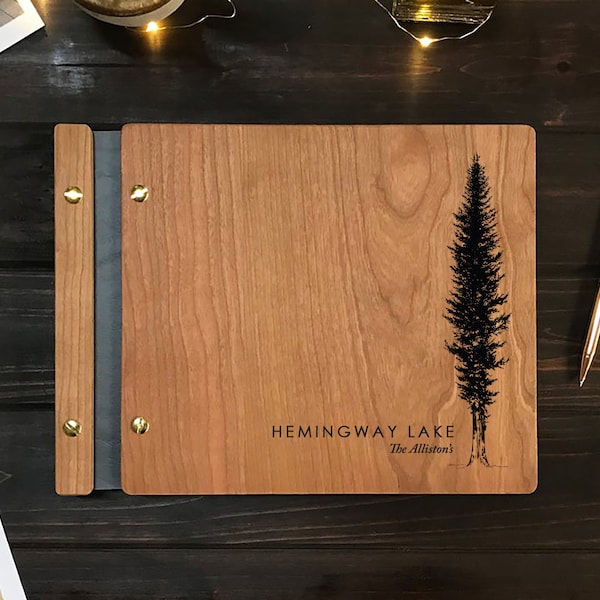 lake home guest book, Wood sign Book, Guest Book, Photobooth Guestbook, Air BNB Guest Book, Guest House guestbook, cabin guest log