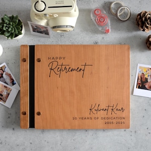 Presentes de Feliz Aposentadoria para Mulheres, Livro de Memórias Personalizado para Aposentadoria, Livro de Presentes de Aposentadoria para Homens, Para Colegas de Trabalho