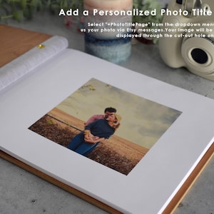 Adventure Book Scrapbook Couples Gift for Boyfriend, Anniversary Gifts Couples, Personalized Gift, Valentines Day Gift for Him image 4