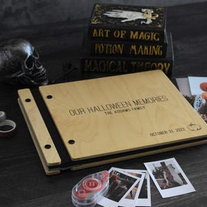 Libro de visitas de Halloween, Álbum de recortes, Álbum de fotos familiar