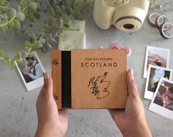Honeymoon Travel Journal and Photo Album Our Adventure Book for Couples Travel Scrapbook Gift for her or Best Friend