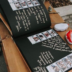 a table with a menu on it and a cup of coffee