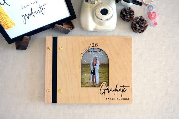 2026 Graduation Guest Book High School Grad College Grad Party Graduation Sign Book Polaroid Guestbook Photo Album Graduation Gift