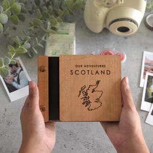 Diario de viaje de luna de miel y álbum de fotos Nuestro libro de aventuras para parejas Álbum de recortes de viajes Regalo para ella o su mejor amiga