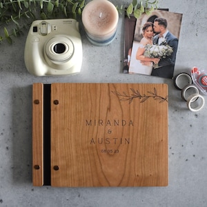 Wedding Guest Book Wedding Guestbook Photo Booth Album Alternative Custom Wedding Guestbook Rustic Guest Book Unique Wedding Guest Book