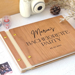 Álbum de recortes personalizado para despedida de soltera, libro de cartas a la novia, regalo de despedida de soltera, regalos de boda, regalos de despedida de soltera, regalo de novia