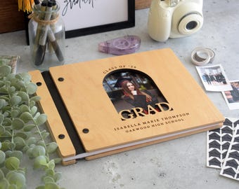 Custom Graduation Guest Book, Polaroid Photo Album, 2026 High School Grad College Grad Graduation Party Sign In Book, Graduation Gift
