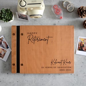 Happy Retirement Gifts for Women, Custom Retirement Memory Book, Retirement Book Gifts For men, For Coworker