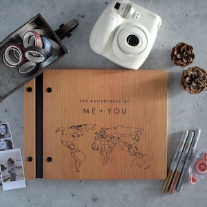 Livre d'aventures Scrapbooking cadeau pour petit ami, cadeaux d'anniversaire pour couples, cadeau personnalisé, cadeau de Saint Valentin pour lui