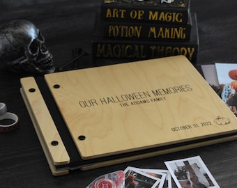 Halloween  guest book, Scrapbook, Family Photo Album