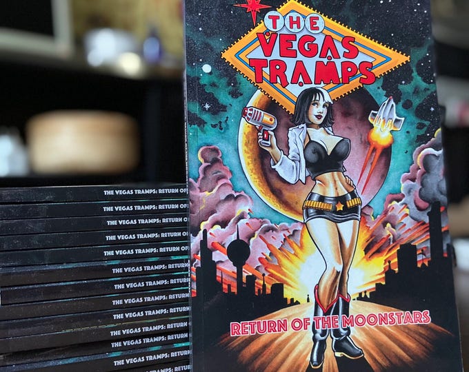 The Vegas Tramps: Return of The Moonstars. Comic book/graphic novel by Brian Kelly.