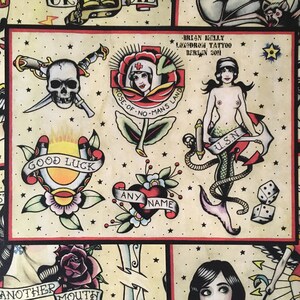 Tattoo Flash Set 5 by Brian Kelly. 5 sheets. image 5