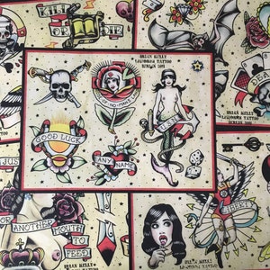Tattoo Flash Set 5 by Brian Kelly. 5 sheets.