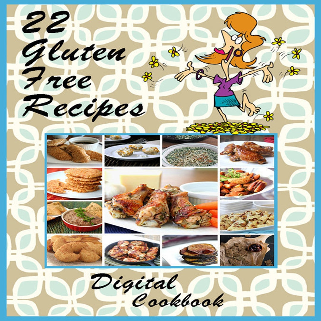 22 Gluten Free Recipes PDF E-book Cookbook Digital Download - Etsy