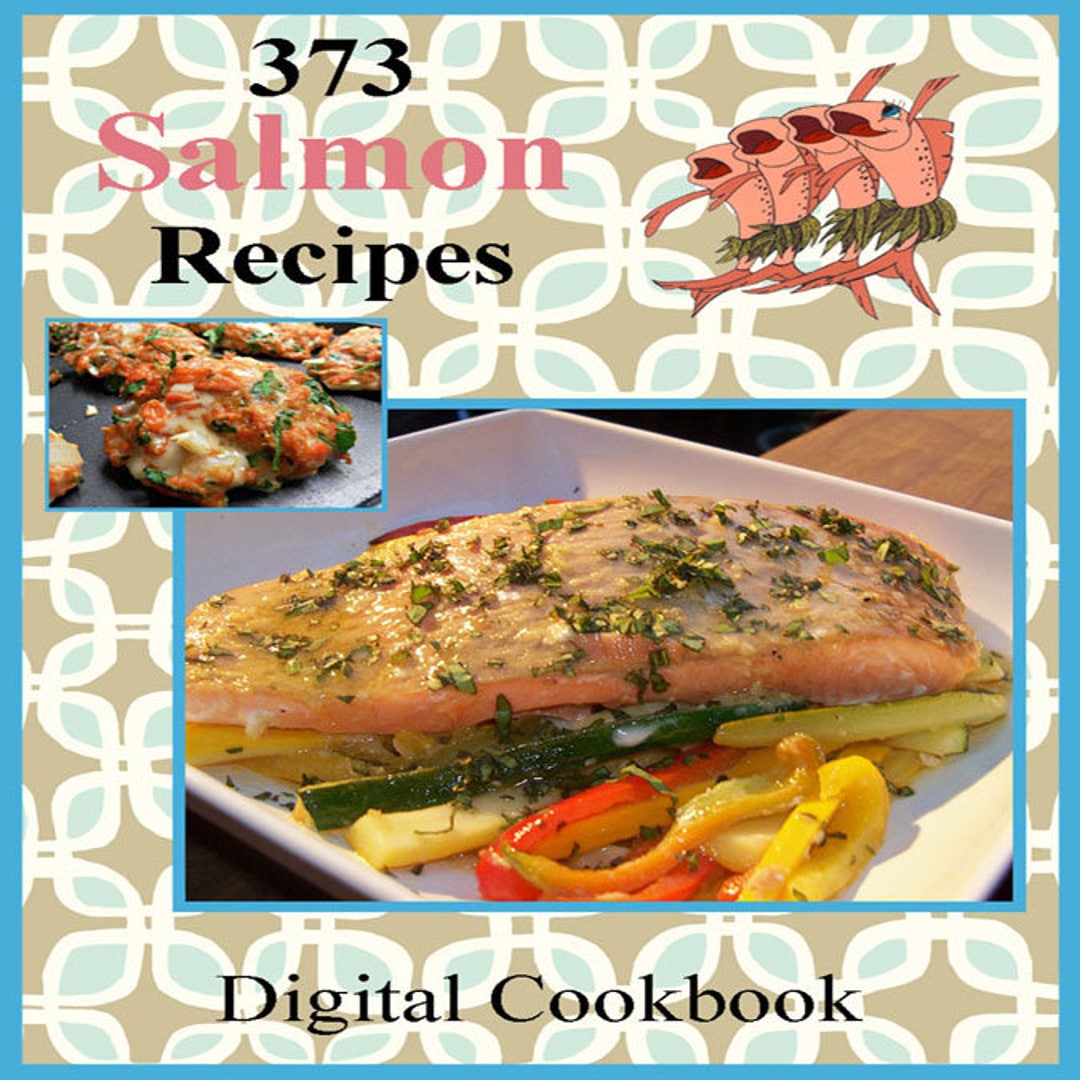373 Salmon Recipes PDF E-Book Cookbook Instant Digital Download - Etsy España