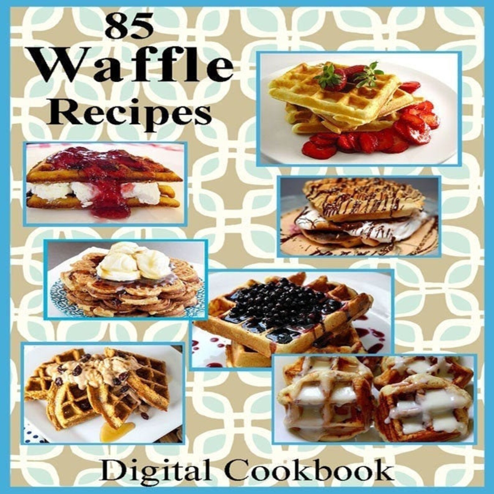 85 Waffle Recipes EBook Cookbook Digital Download Etsy