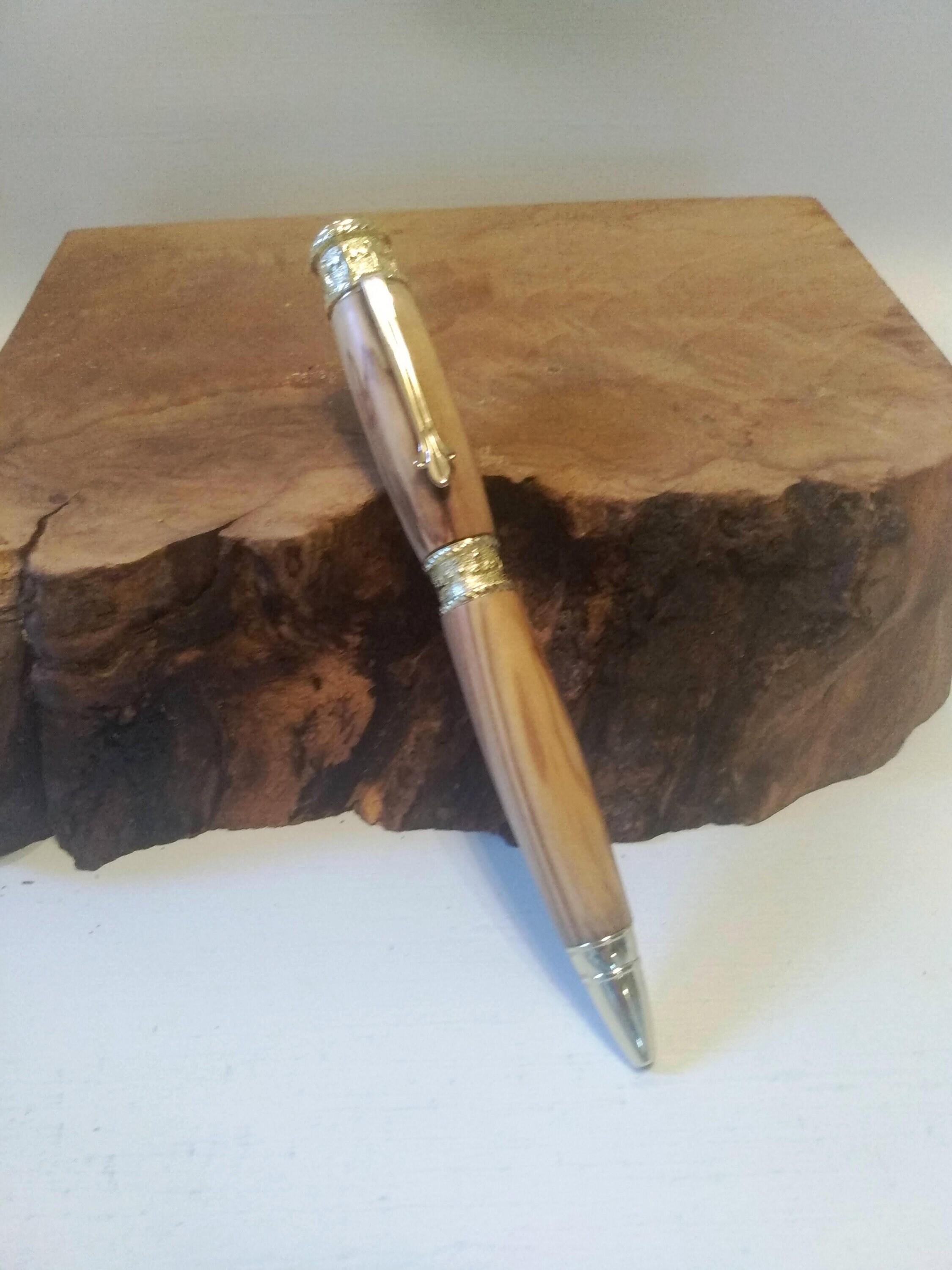 Wooden Pen Doctor Bespoke Gift Lawyer Premium Olive Wood Pen Journalist  Personalized Pen Engraved Wooden Pen Minimalist Gift 