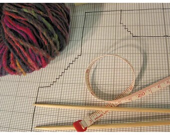 Design-a-sweater Large Paper Knitters' Grid - Knitting Graph Paper