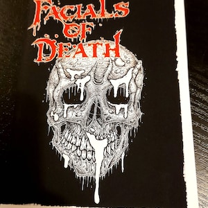 Facials of death mini zine