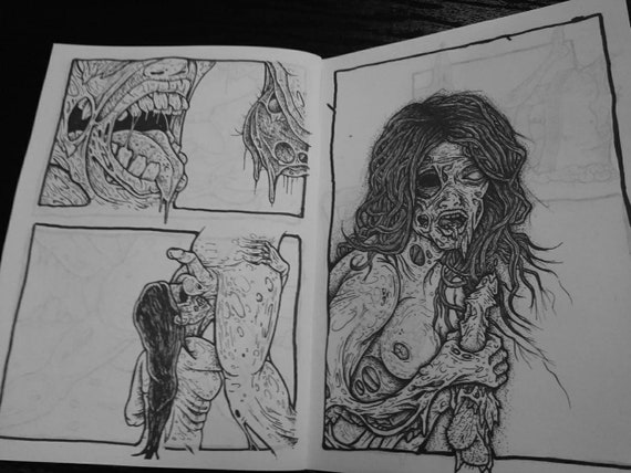 Komiks porno zombie