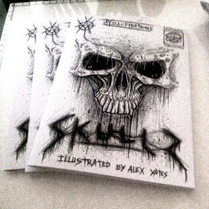 SKULLZ art book / horror zine