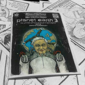 Planet Earth 3 art book with David Attenborough