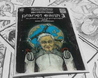Planet Earth 3 art book with David Attenborough