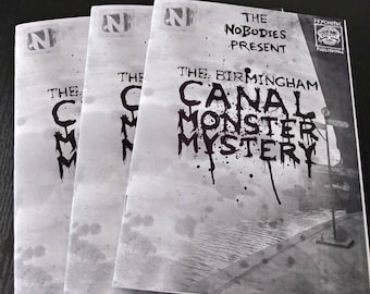 Birmingham canal monster mystery book by the Nobodies