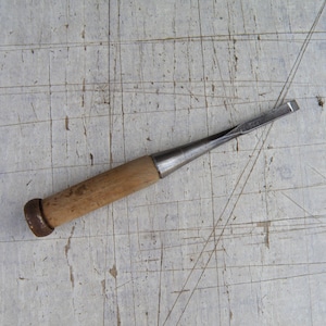 9mm Oire Nomi Japanese Chisel Woodworking Tool 80s Very Good Condition