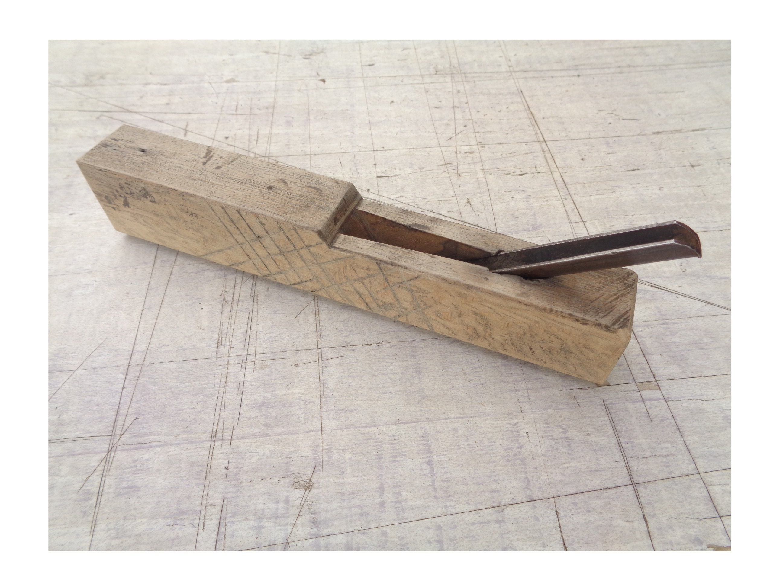 KAWAYOSHI Japanese Hand Plane with 3 Spare Blade Type KANNA