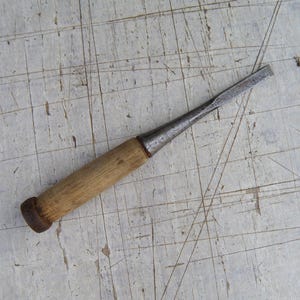 9mm Oire Nomi Japanese Chisel Woodworking Tool 80s Very Good Condition